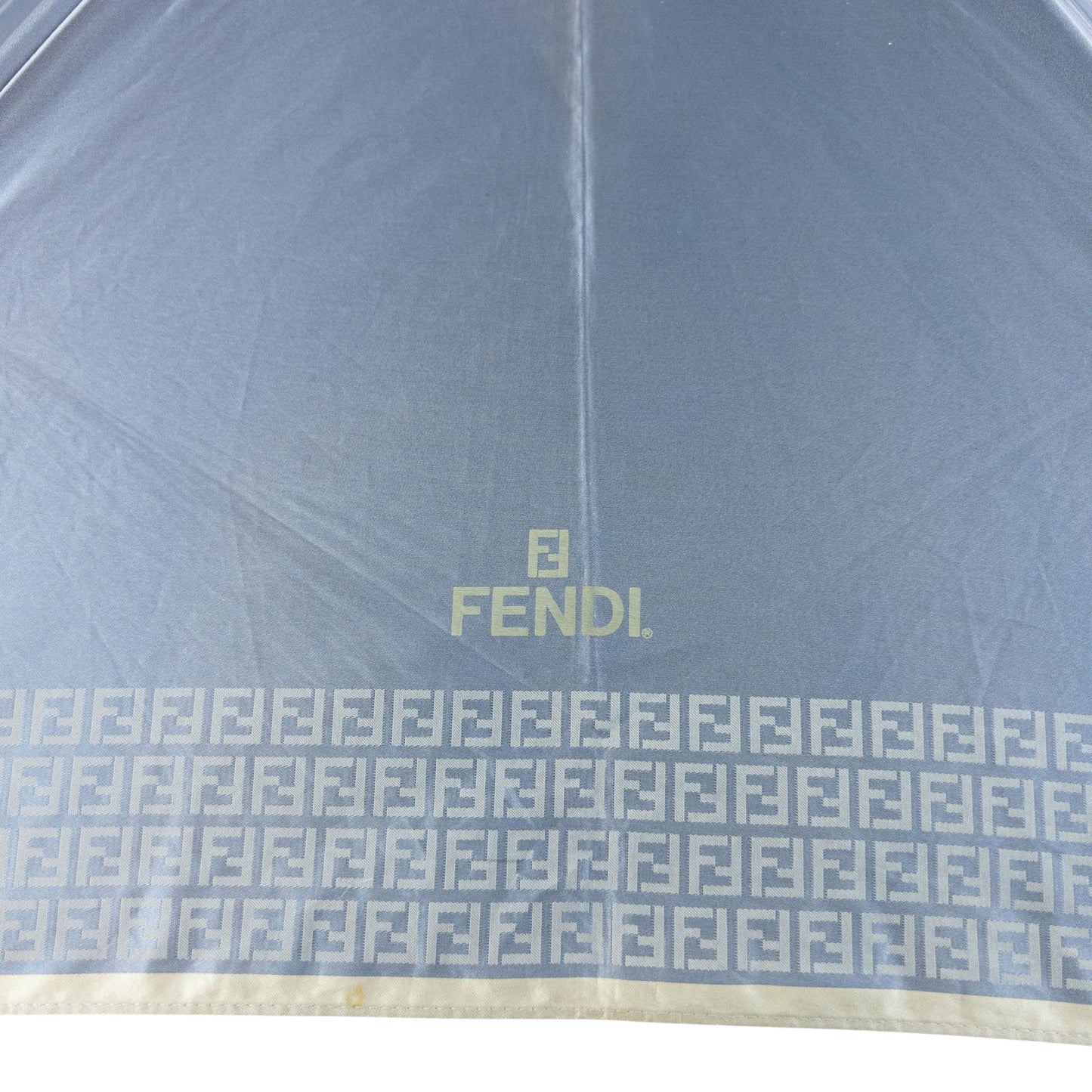 Vintage 90s Fendi Iridescent Monogram Umbrella