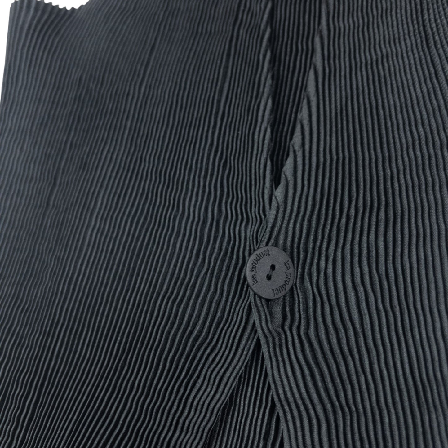 Vintage 90s Issey Miyake Pleated Longline Vest Dress Womens Size S