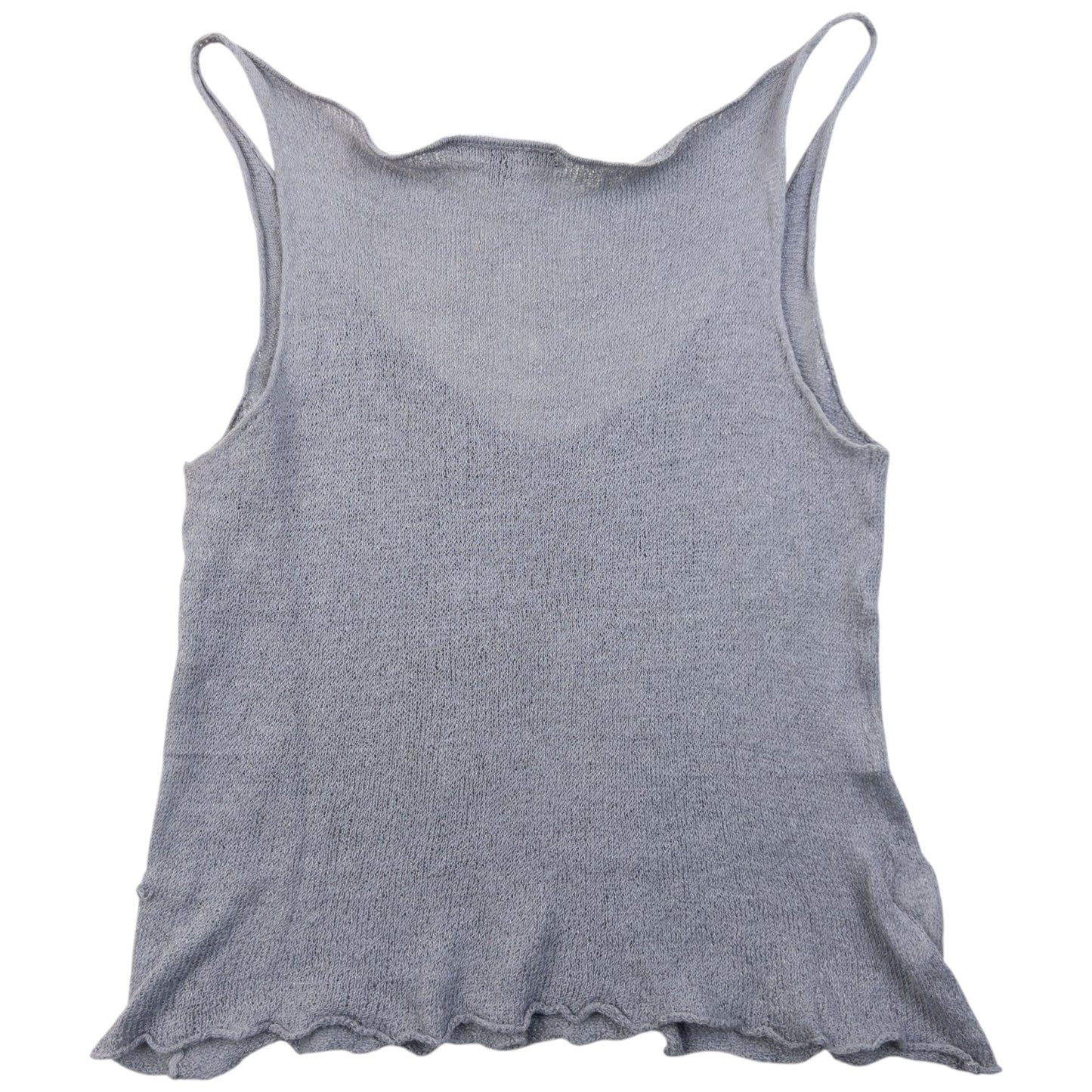 Vintage 90s Gucci By Tom Ford Linen Knit Vest Top Womens Size S