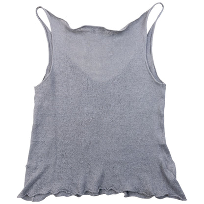 Vintage 90s Gucci By Tom Ford Linen Knit Vest Top Womens Size S