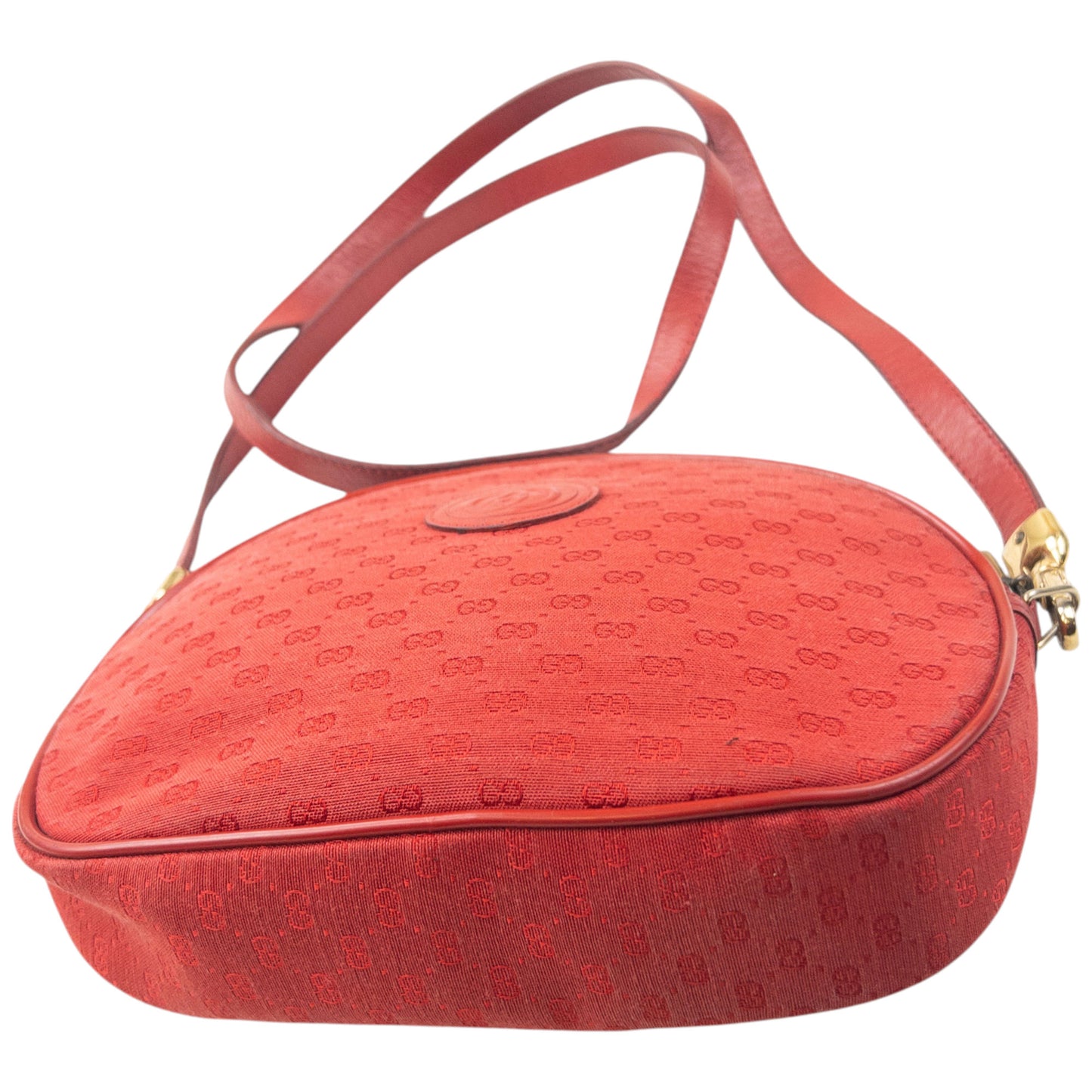 Vintage 80s Gucci Monogram Crossbody Bag