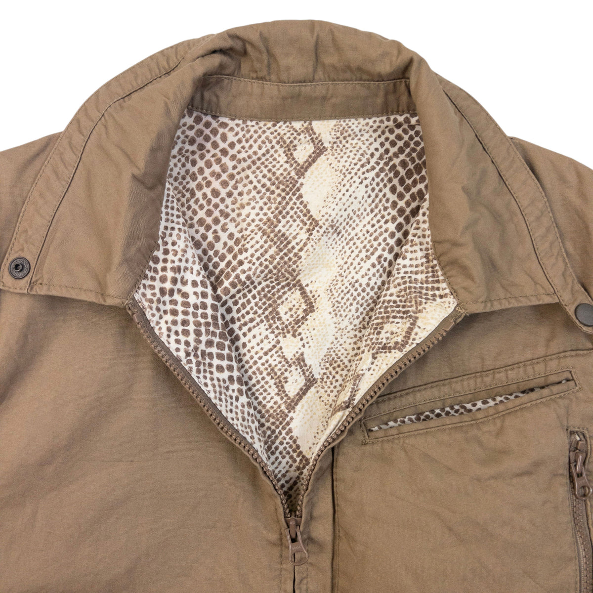 Vintage 2000s PPFM Snake Zip Up Jacket Size S