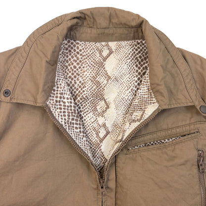 Vintage 2000s PPFM Snake Zip Up Jacket Size S