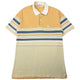 Vintage 90s Burberry Striped Polo Shirt Size S