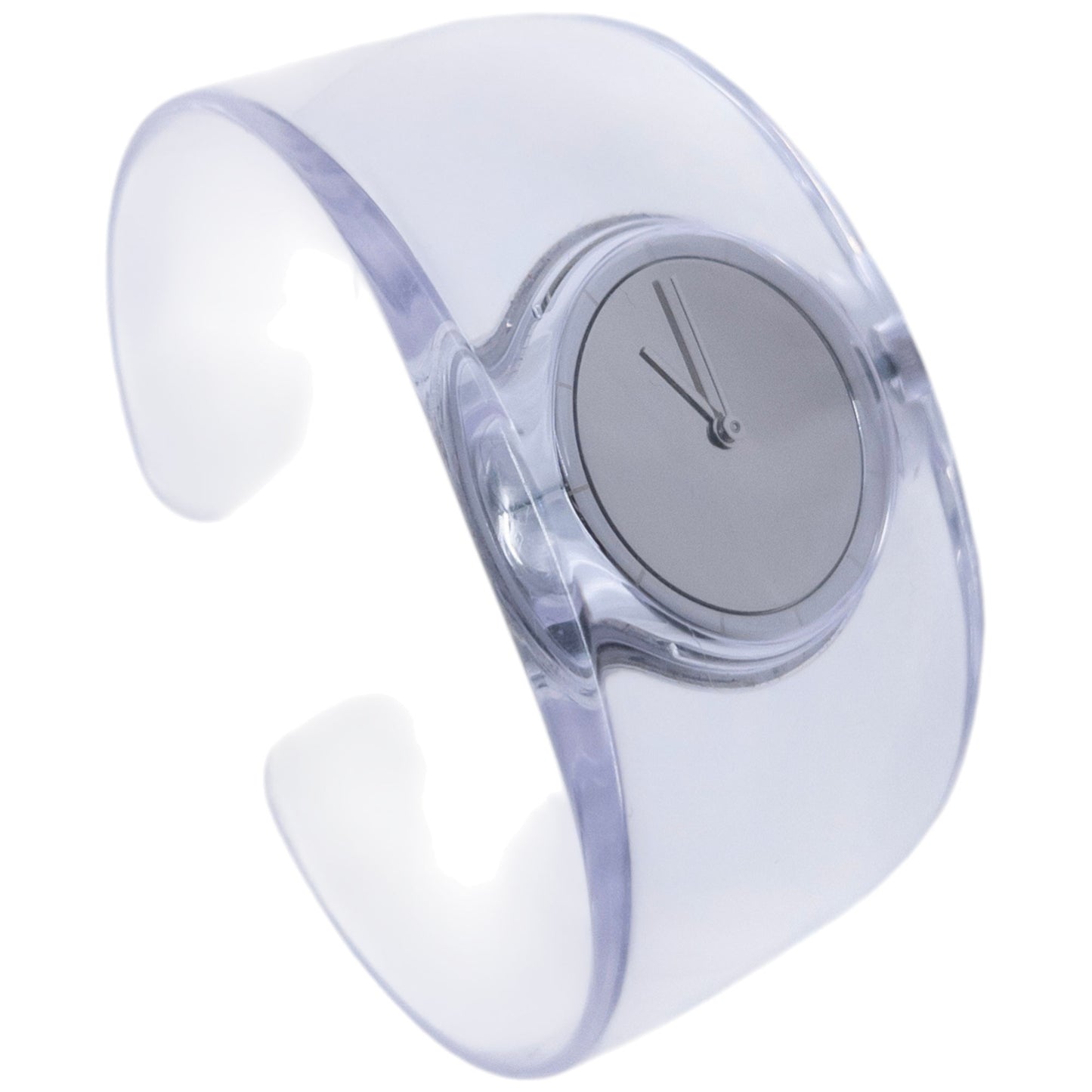 Vintage 2000s Issey Miyake X Tokujin Yoshioka O Series Clear Watch Bracelet