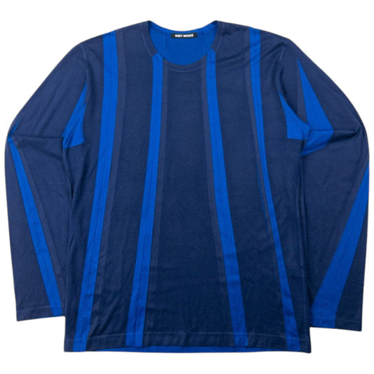 Vintage Issey Miyake Striped Long Sleeve T Shirt Size M