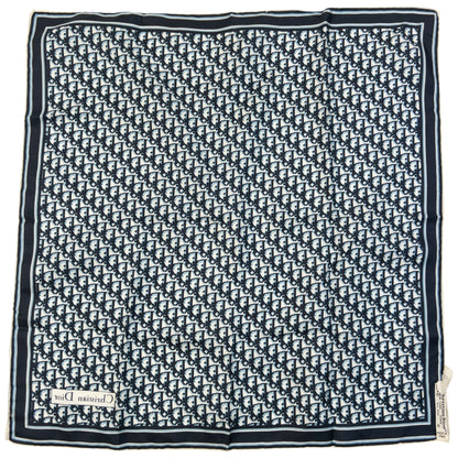 Vintage 2000s Dior Monogram Silk Scarf
