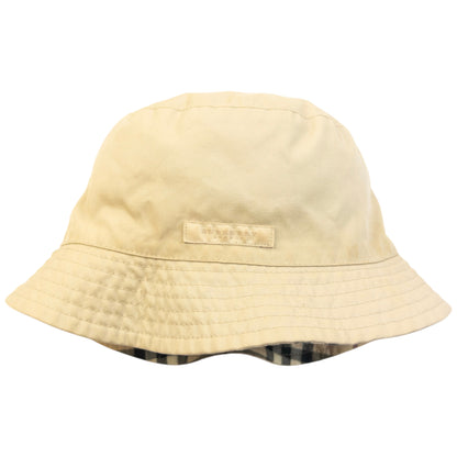 Vintage 2000s Burberry Nova Check Reversible Bucket Hat