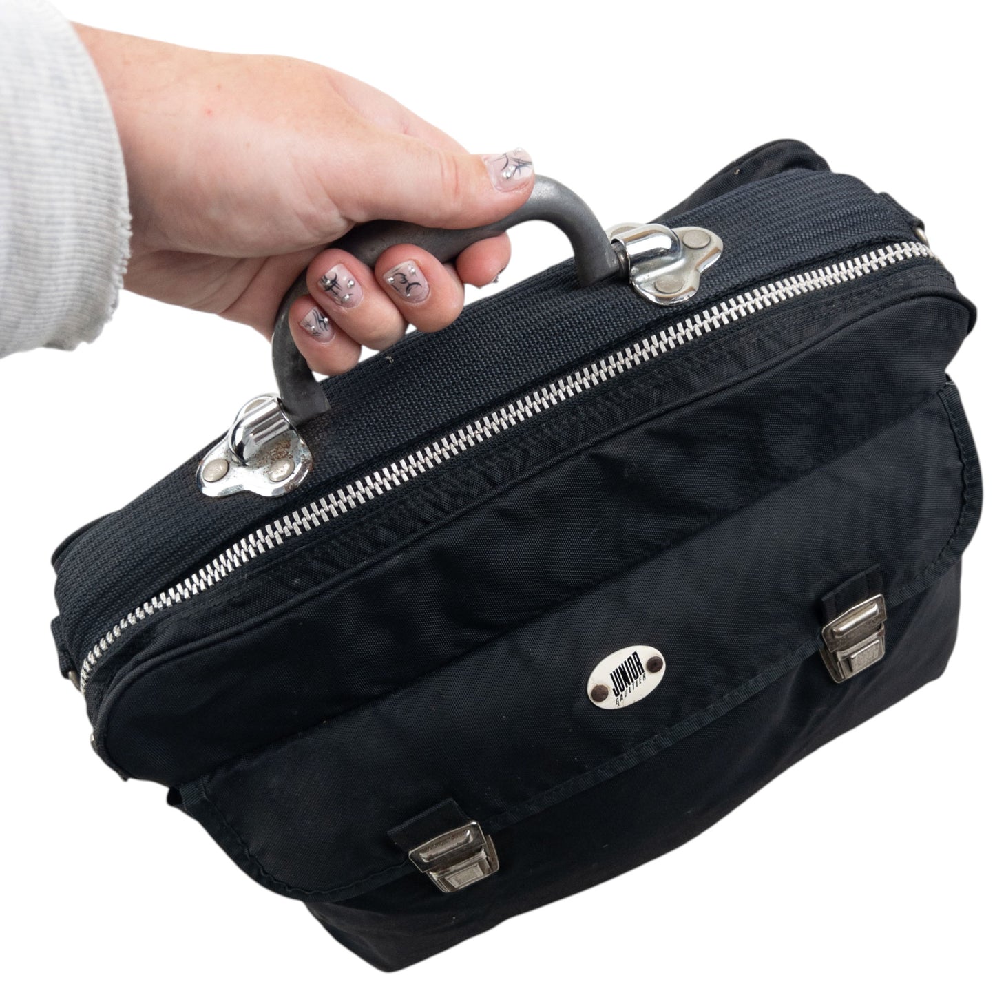 Vintage 80s Gaultier JUNIOR Briefcase Bag