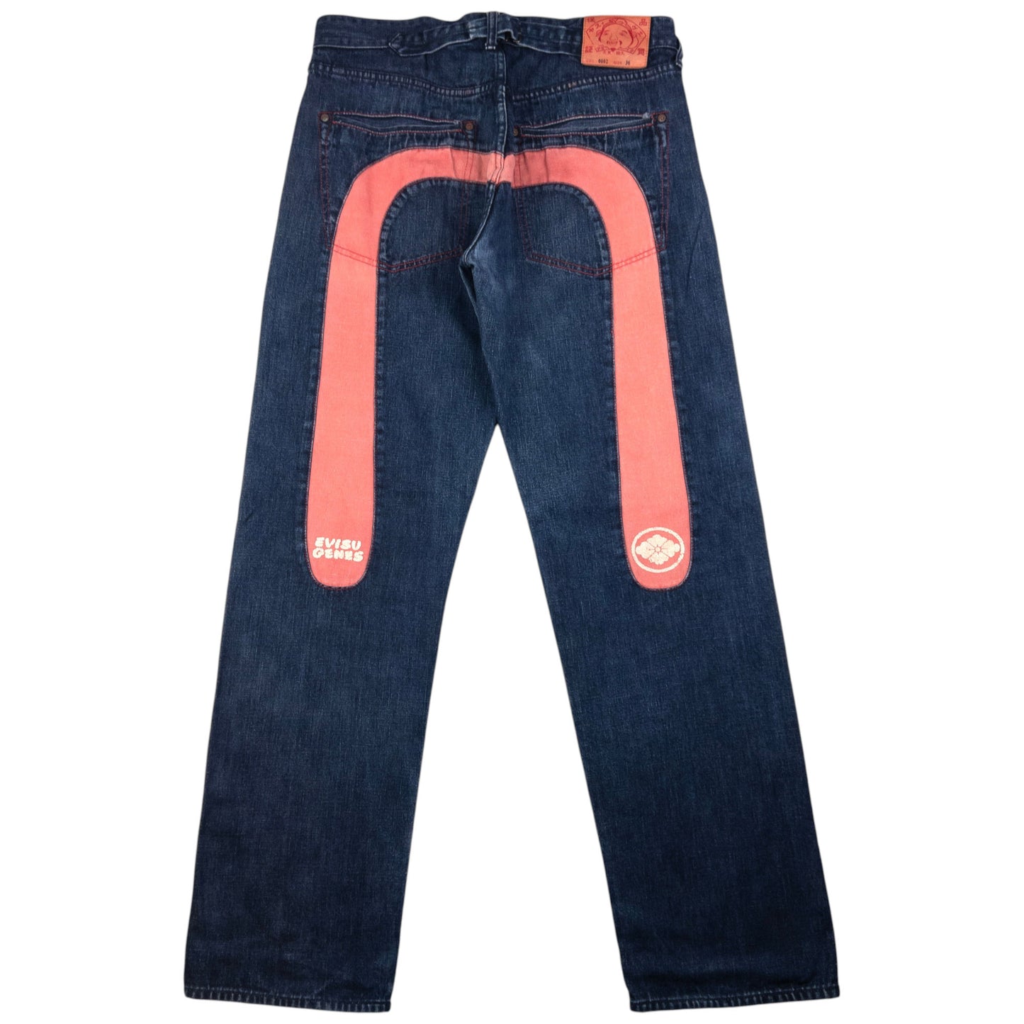 Vintage Evisu Daicock Japanese Denim Jeans Size W35