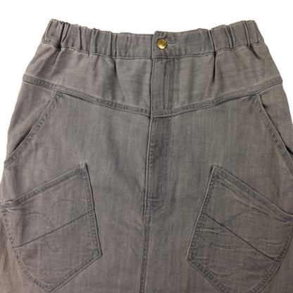 Vintage Mercibeaucoup By Issey Miyake Denim Skirt Womens Size W28