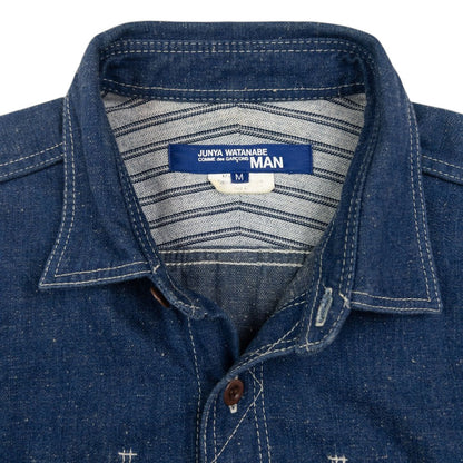 Vintage Junya Watanabe X Comme Des Garçons MAN Button Up Shirt Size M