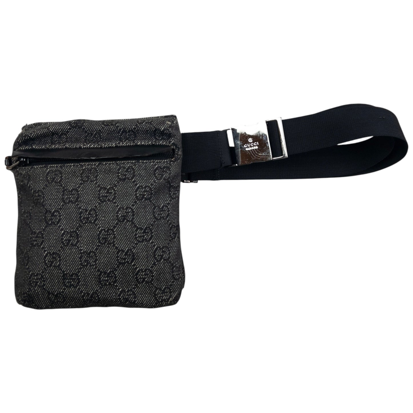 Vintage Gucci Monogram Crossbody Bag