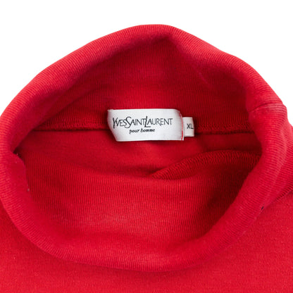 Vintage 2000s YSL Yves Saint Laurent Turtleneck Jumper Size XL