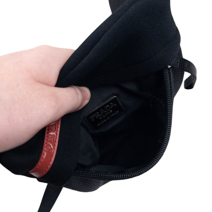 Vintage 2000 Prada Sport Mesh Crossbody Bag