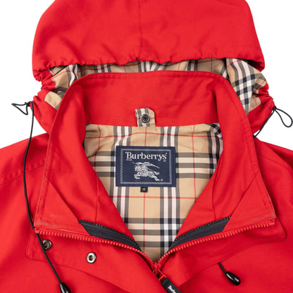 Vintage 90s Burberry Nova Check Lined Jacket Size XL