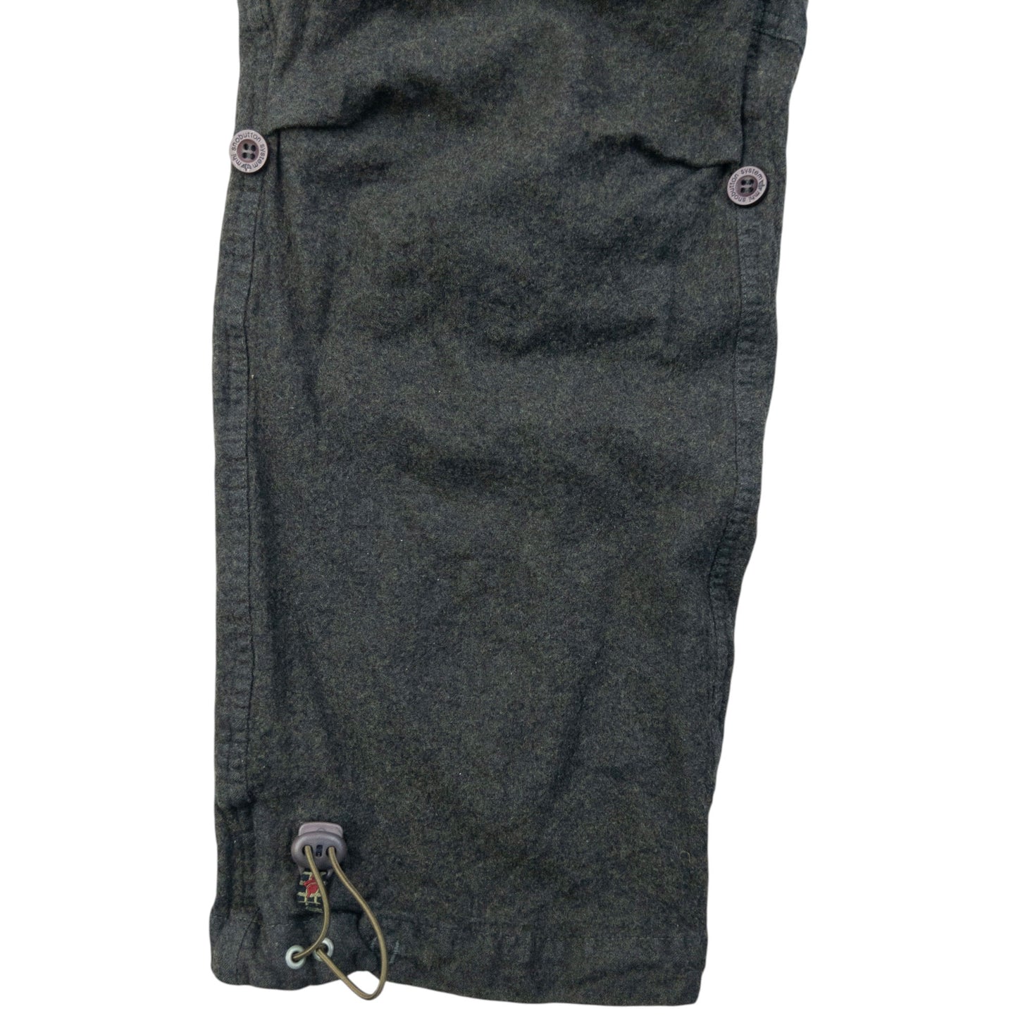 Vintage Maharishi Wool Roll Up Trousers Size S