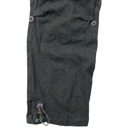 Vintage Maharishi Wool Roll Up Trousers Size S