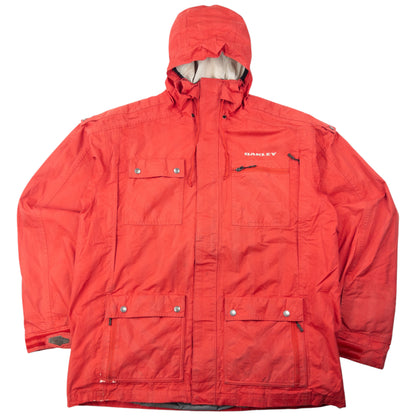 Vintage 2000s Oakley Zip Up Snowboarding Jacket Size L