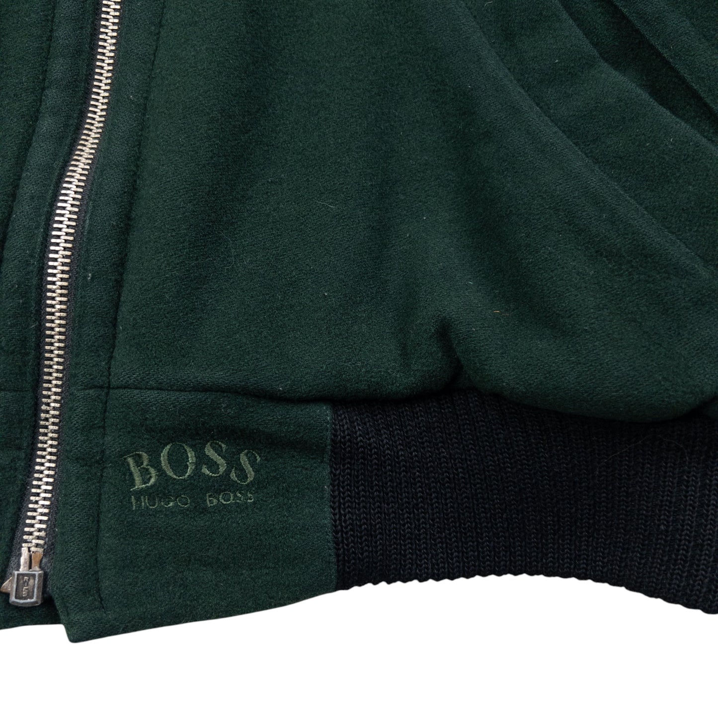 Vintage Hugo Boss Cashmere Bomber Jacket Size M