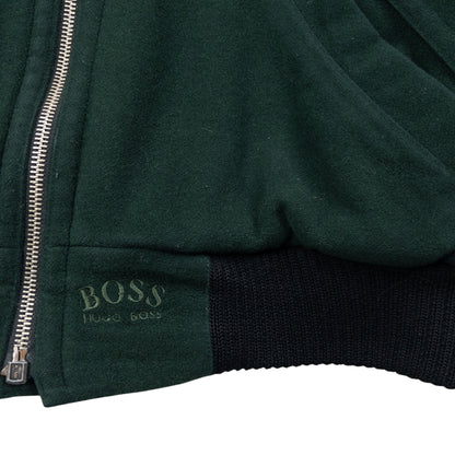 Vintage Hugo Boss Cashmere Bomber Jacket Size M