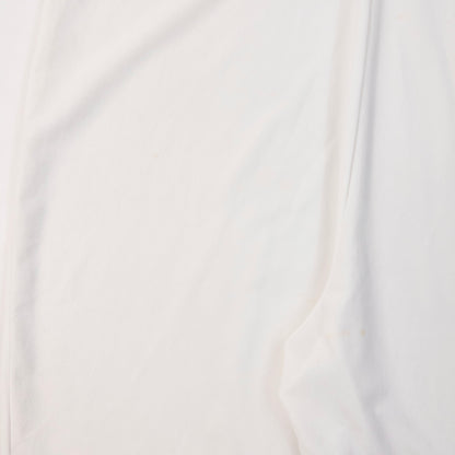 Vintage 1990 Comme Des Garçons Sleeveless Cropped Jumpsuit in white (polyester), photo 6