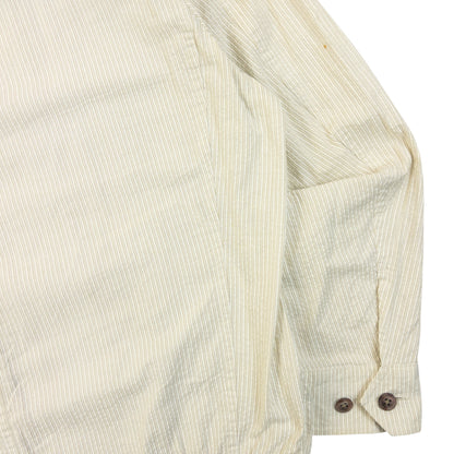 Vintage 2000s Burberry Striped Zip Up Jacket Size S