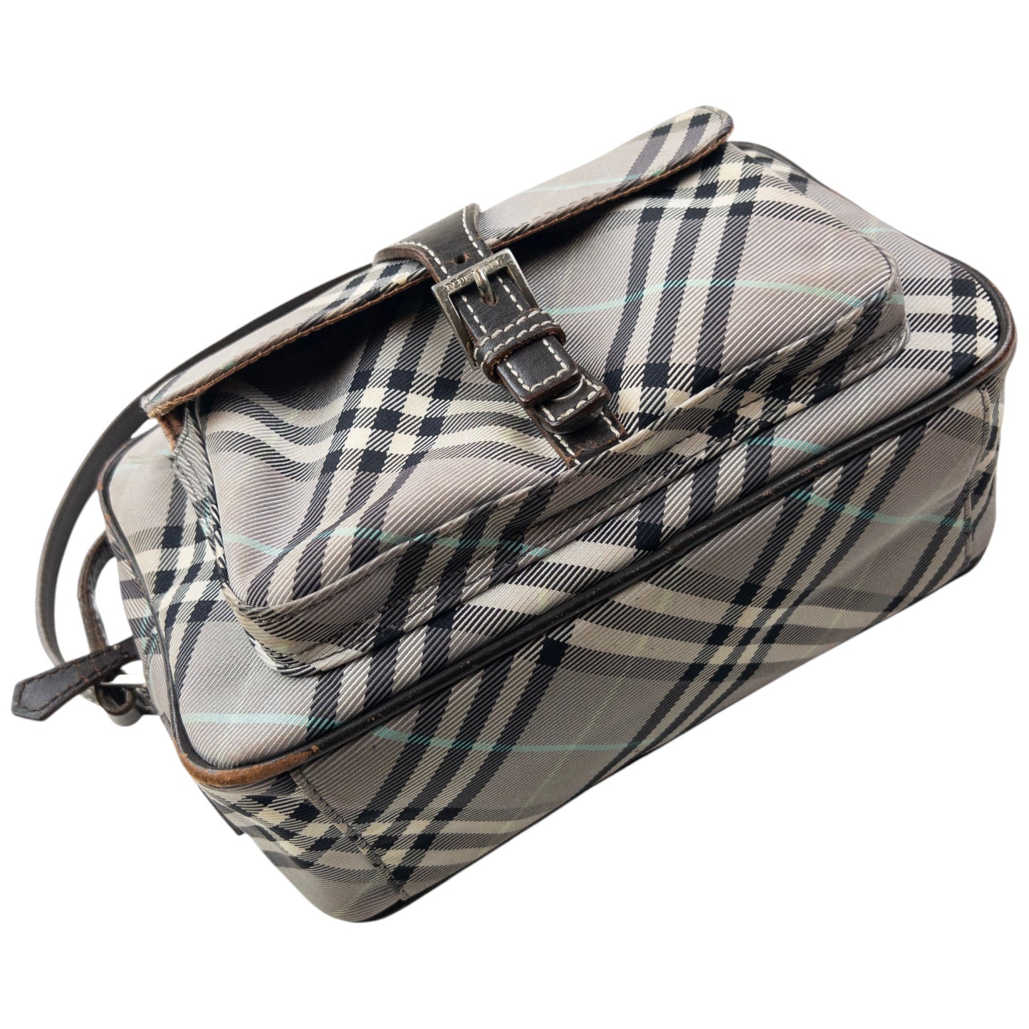 Vintage 2000s Burberry Blue Label Nova Check Crossbody Bag