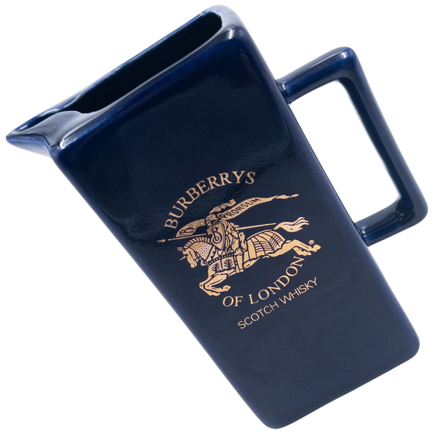 Vintage 90s Burberry Ceramic Scotch Whisky Jug