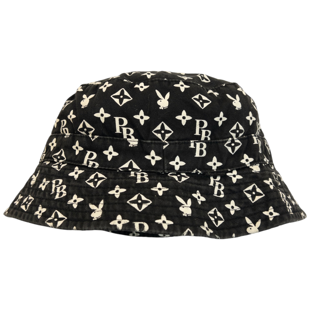 Vintage 2000s Playboy Monogram Bucket Hat
