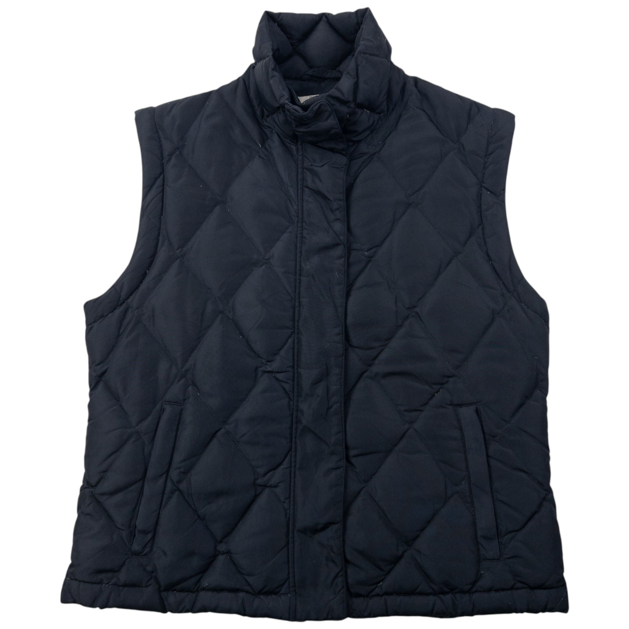 Vintage Armani Jeans Zip Off Sleeve Quilted Jacket Womens Size