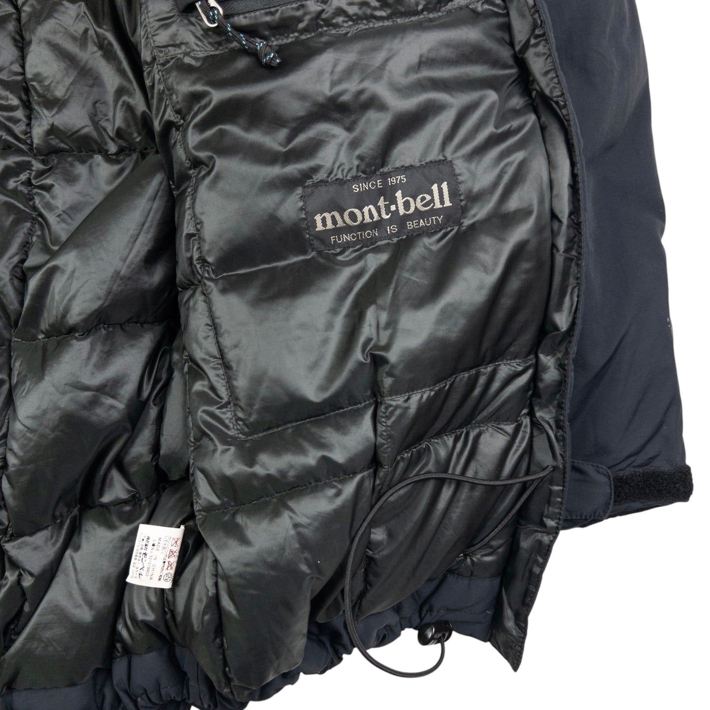 Vintage Montbell Padded Zip Up Jacket Size M