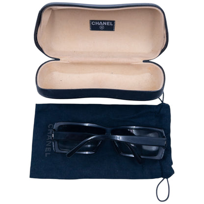 Vintage Chanel Layered Frame Sunglasses