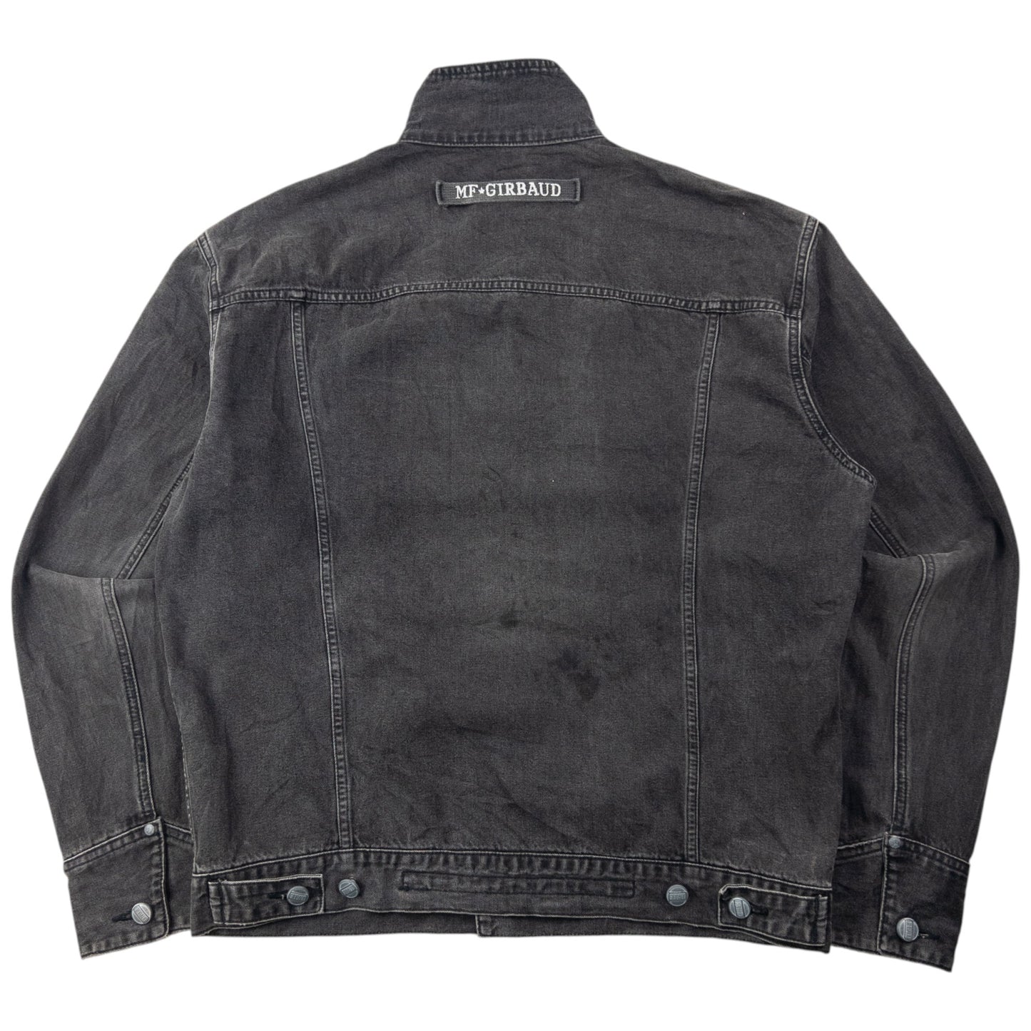 Vintage 2000s Marithe + Francois Girbaud Button Up Denim Jacket Size L