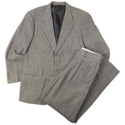 Vintage 90s Yohji Yamamoto D'Urban A.A.R Wool Jacket & Trousers Suit Set Size S
