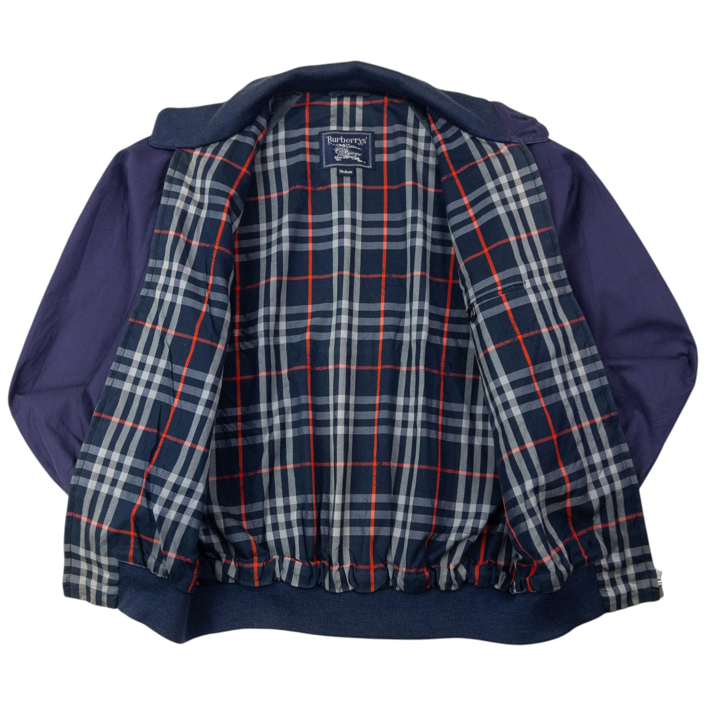 Vintage 90s Burberry Nova Check Lined Jacket Size XS