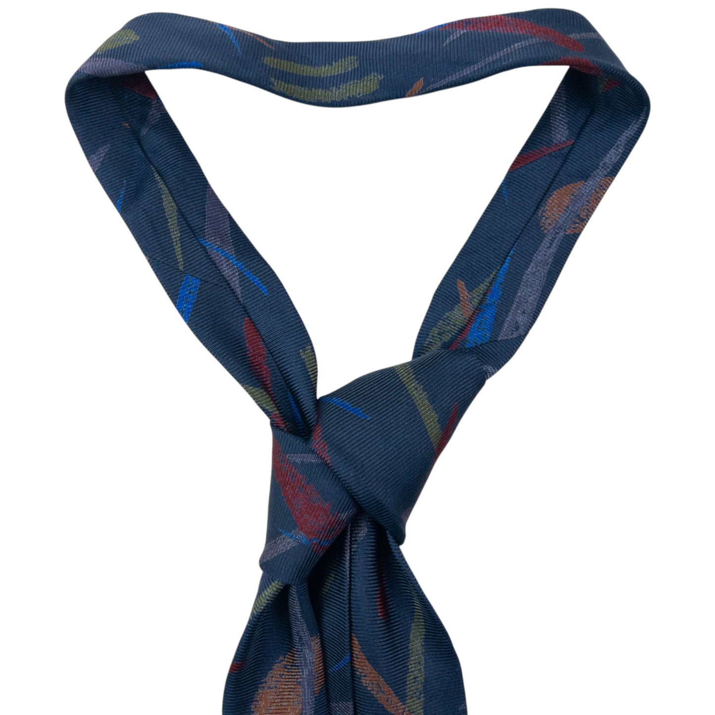 Vintage 90s Issey Miyake Pattern Silk Tie