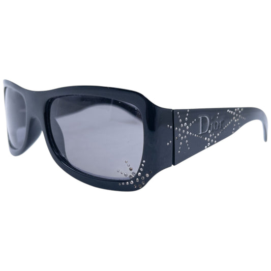 Vintage 2000s Dior Spidior 2 Diamonte Sunglasses