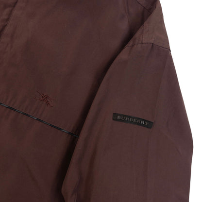 Vintage 2000s Burberry Golf Zip Up Jacket Size L