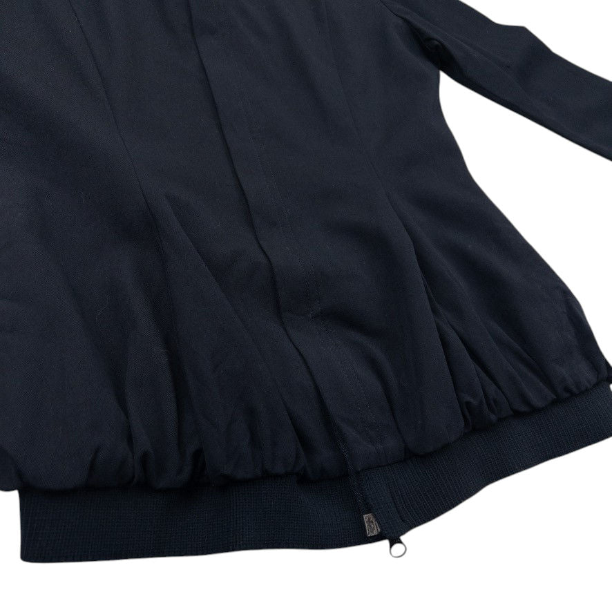 Vintage Yohji Yamamoto Pleated Zip Up Jacket Size S