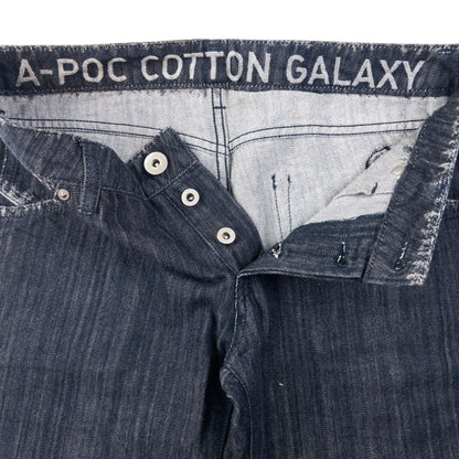 Vintage A-Poc Galaxy By Issey Miyake Denim Jeans Size W29