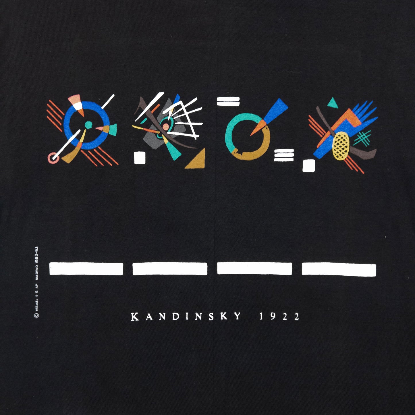 Vintage Kandinsky 1922 Graphic T Shirt Size M