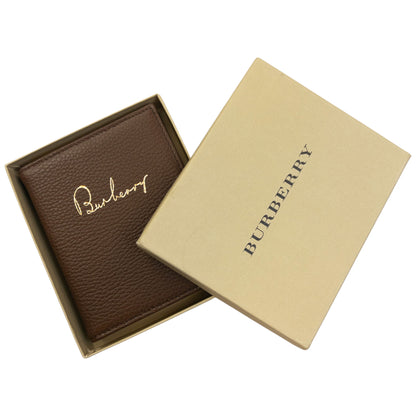 Vintage Burberry notitieboek met lederen omslag uit de jaren 2000
