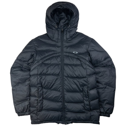Vintage Oakley Zip Up Puffer Jacket Size M