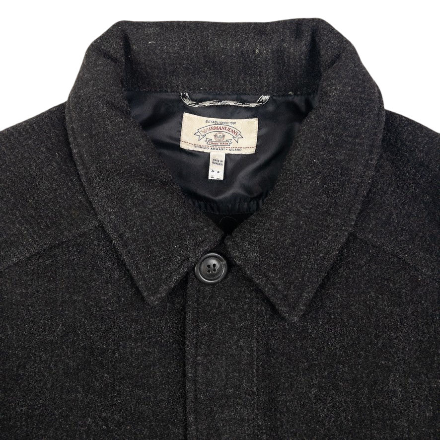 Vintage Armani Jeans Wool Jacket Size XL