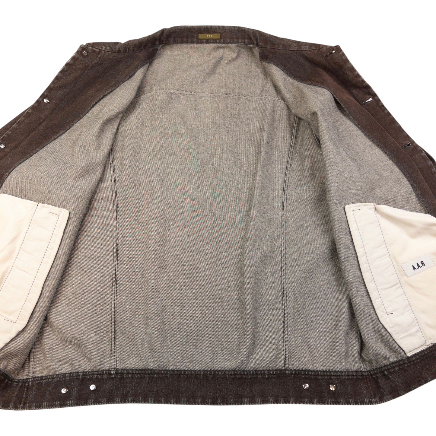 Vintage Yohji Yamamoto A.A.R Button Up Denim Jacket Size XL
