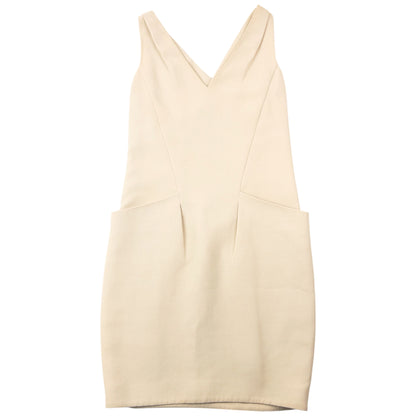 Vintage 2009 Prada V-Neck Dress Womens Size S