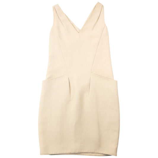 Vintage 2009 Prada V-Neck Dress Womens Size S