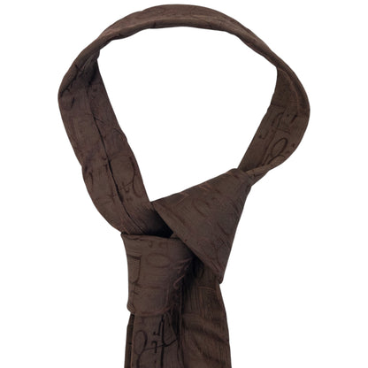 Vintage Dior Monsieur Monogram Silk Tie