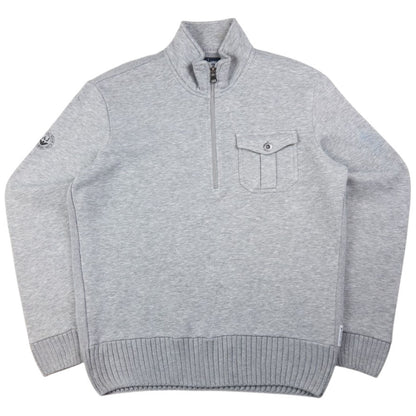 Vintage Armani Jeans Half Zip Jumper Size M